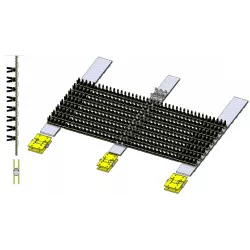Cinta separadora de matas SR 80-40 de 3 correas – cinta para la cosechadora de patatas Grimme SR 80-40 | OEM Grimme 300.28953, 300.31946, 300.30406 | fabricante KiJ