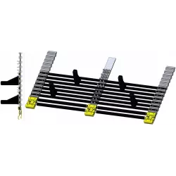 Cinta separadora de matas Europa de 3 correas – cinta para la máquina Grimme Europa | OEM Grimme 300.04948, 300.04153, 300.04943 | fabricante KiJ