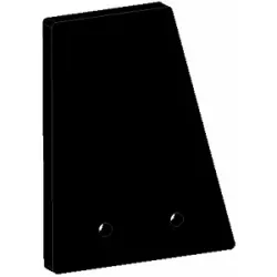 Paleta de goma de alimentación forzada – elemento de goma fabricado por KiJ | OEM 110698 | fabricante KiJ