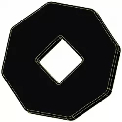 Disco limpiador 266-32-80 – disco fabricado por KiJ | OEM 206008200 | fabricante KiJ