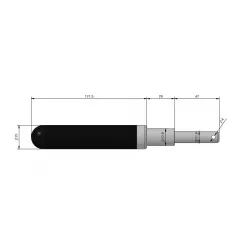 Dedo Wuhlmaus corto – dedo para máquinas Wuhlmaus | fabricante KiJ