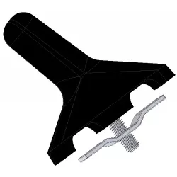 Arrastrador - juego – repuesto para la cosechadora de patatas Anna Z644 | OEM Anna 5644-51-115 | fabricante KiJ