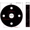 Disco elástico M4 – disco del acoplamiento elástico fabricado por KiJ | fabricante KiJ