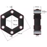Grada rotativa – repuesto fabricado por KiJ | OEM 12380000601 | fabricante KiJ