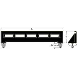 Paleta de 2 fijaciones 450 – paleta fabricada por KiJ | fabricante KiJ