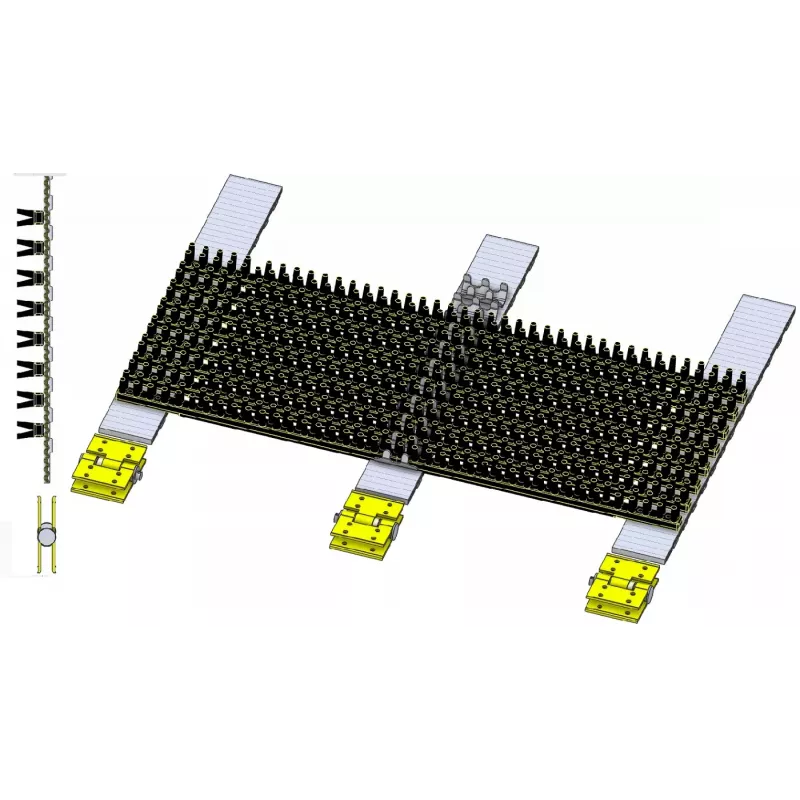 Cinta separadora de matas DR 1500 de 3 correas – cinta para la cosechadora de patatas Grimme DR 1500 | OEM Grimme 300.18407, 300.25773, 300.18646 | fabricante KiJ