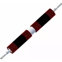 Rodillo n.º 245 – eje de apoyo de acero y goma Ø192 mm para máquinas Grimme | OEM Grimme 076.01570 | fabricante KiJ