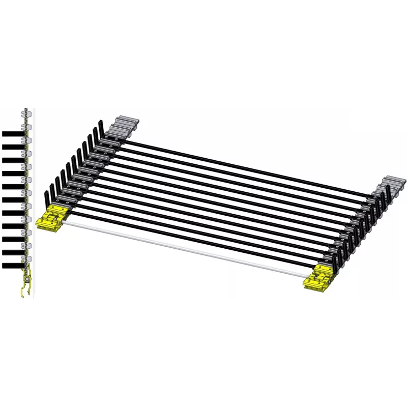 Cinta de cribado II SE 75-30 – cinta para la cosechadora de patatas Grimme SE 75-30 | OEM Grimme 300.52121, 300.52123, 300.52125 | fabricante KiJ