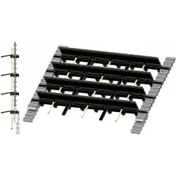 Cinta separadora de matas con paletas Grimme SE 75-30 – cinta de repuesto para la cosechadora de patatas Grimme SE 75-30 | OEM Grimme 300.33486, 300.37415 | fabricante KiJ