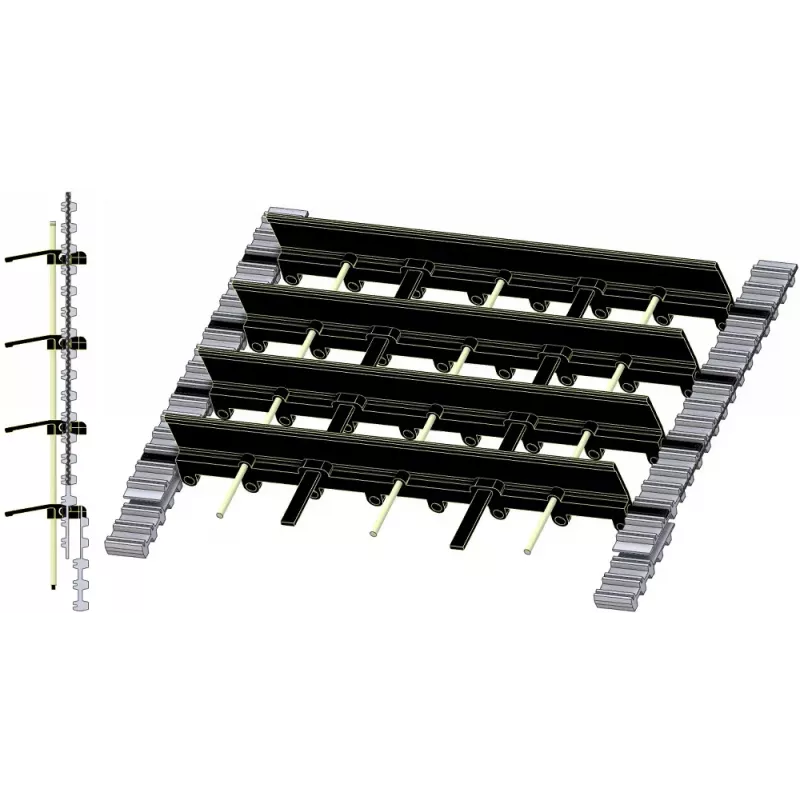 Cinta separadora de matas con paletas Grimme SE 75-30 – cinta de repuesto para la cosechadora de patatas Grimme SE 75-30 | OEM Grimme 300.33486, 300.37415 | fabricante KiJ