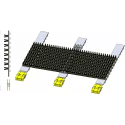 Cinta separadora de matas SE 75-30 de 3 correas – cinta para la cosechadora de patatas Grimme SE 75-30 | OEM Grimme 300.33625, 300.36652, 300.47944 | fabricante KiJ