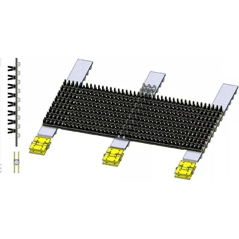 Cinta separadora de matas SE 75-30 de 3 correas – cinta para la cosechadora de patatas Grimme SE 75-30 | OEM Grimme 300.33625, 300.36652, 300.47944 | fabricante KiJ