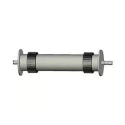 Rodillo n.º 34 – rodillo de apoyo de acero y goma Ø190 mm para máquinas Grimme | OEM Grimme 100.32186 | fabricante KiJ