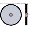 Rodillo n.º 247 – rodillo alimentador de hojas de acero y goma Ø420 mm para máquinas Grimme | OEM Grimme 200.29538 | fabricante KiJ