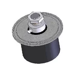 Rodillo n.º 8 – rodillo de reenvío de acero y goma Ø100 mm para máquinas Grimme | OEM Grimme 200.16029, 088.00325, 088.00324 | fabricante KiJ