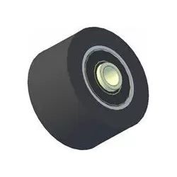 Rodillo n.º 185 – rodillo de acero y goma Ø110 mm para máquinas Holmer | OEM Holmer 1130010045 | fabricante KiJ