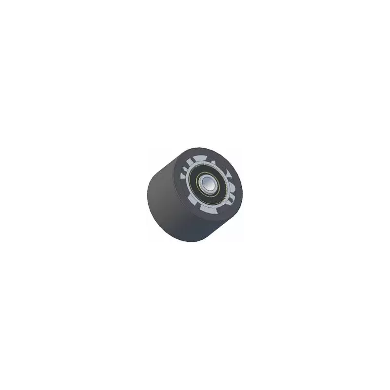 Rodillo n.º 188 – rodillo de acero y goma Ø95 mm para máquinas ROPA | OEM ROPA 252096 | fabricante KiJ