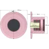Rodillo n.º 275 – rodillo de apoyo de acero Ø80 mm, paso 64 mm, para máquinas Samon | fabricante KiJ
