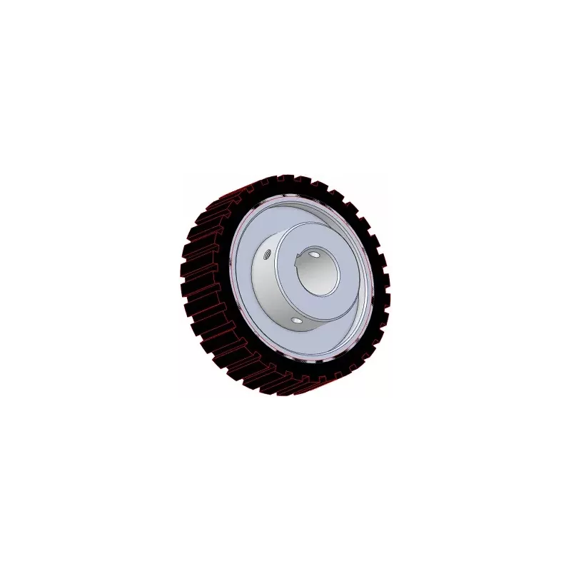 Rodillo n.º 333 – rodillo Ø220 mm para máquinas Wuhlmaus | fabricante KiJ
