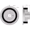 Rodillo n.º 334 – rodillo Ø220 mm para máquinas Wuhlmaus | fabricante KiJ