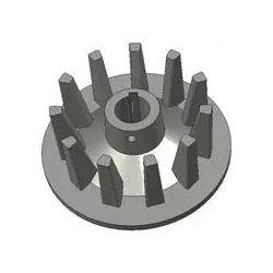 Rodillo n.º 48 – rodillo motriz de fundición Ø145 mm, paso 44 mm | fabricante KiJ