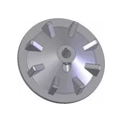 Rodillo n.º 74 – rodillo motriz de fundición Ø248 mm, paso 50 mm, para la cosechadora de patatas Anna | OEM Anna 564551003 | fabricante KiJ