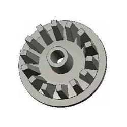 Rodillo n.º 76 – rodillo motriz de fundición Ø158 mm | fabricante KiJ