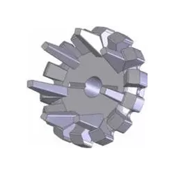 Rodillo n.º 79 – rodillo motriz de fundición Ø195 mm, paso 40 mm, para la cosechadora de patatas Anna | OEM Anna 564538002 | fabricante KiJ