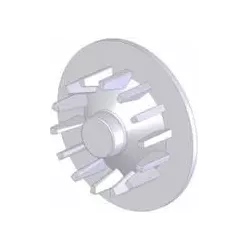 Rodillo n.º 84 – rodillo motriz de fundición Ø172 mm, paso 40 mm, para máquinas Stoll | OEM Stoll 0519040, 0519030 | fabricante KiJ