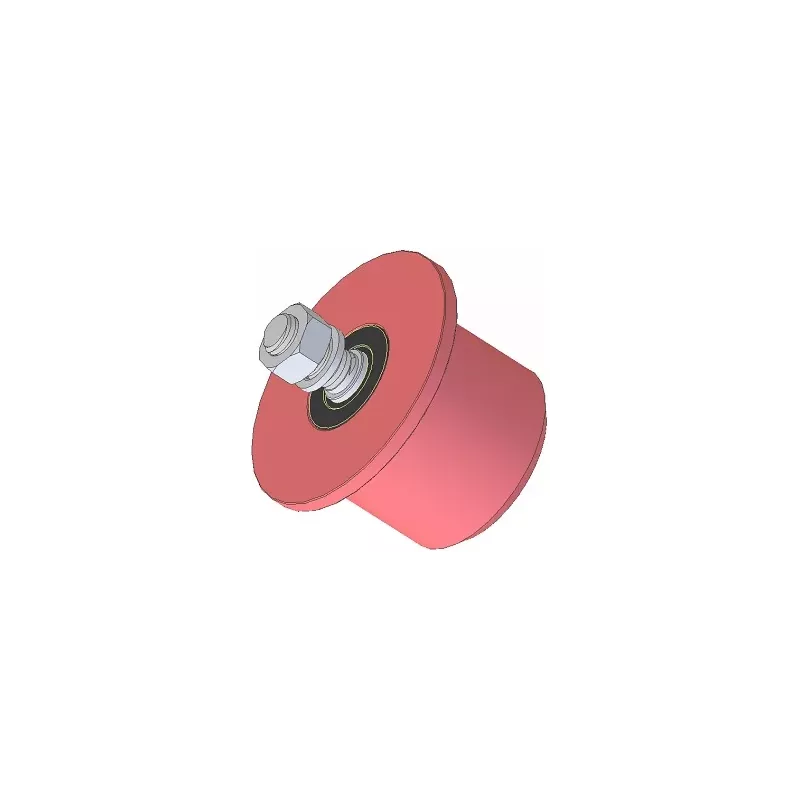 Rodillo n.º 86 – rodillo de reenvío de acero Ø90 mm para la cosechadora de patatas Anna Z644 | OEM Anna 564421015 | fabricante KiJ
