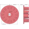 Rodillo n.º 99 – rodillo motriz Ø185 mm | fabricante KiJ