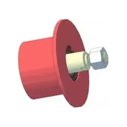 Rodillo n.º 145 – rodillo de reenvío de fundición Ø75 mm | OEM 6.32.00-2 | fabricante KiJ