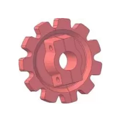 Rodillo n.º 149 – rodillo motriz de fundición Ø152 mm, paso 40 mm | OEM 10.21.05-2 | fabricante KiJ