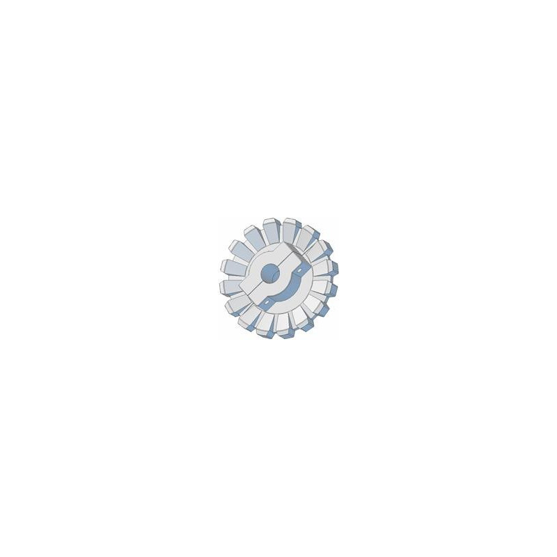 Rodillo n.º 182 – rodillo motriz de fundición Ø189 mm, paso 36/40 mm | fabricante KiJ