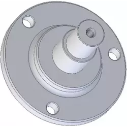 Rodillo n.º 300 – cubo del rodillo de acero Ø50 mm para máquinas Dewulf | OEM Dewulf 7010914 | fabricante KiJ