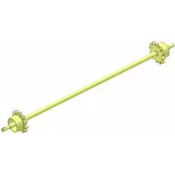 Rodillo n.º 339 – rodillo Ø154 mm, paso 32 mm | fabricante KiJ