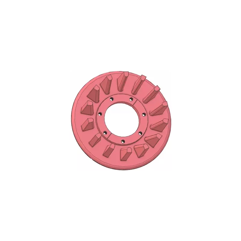 Rodillo n.º 345 – rodillo motriz Ø210 mm para máquinas Holmer | OEM Holmer 1057024784 | fabricante KiJ