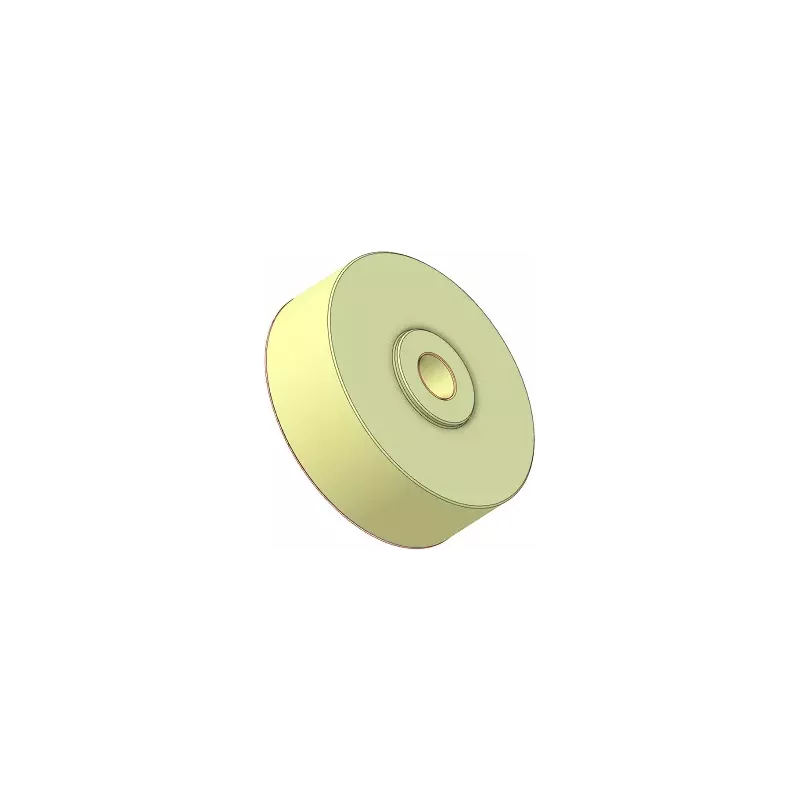 Rodillo n.º 329 – rodillo de apoyo de plástico Ø80 mm para máquinas Sandei | OEM Sandei 81D14 | fabricante KiJ