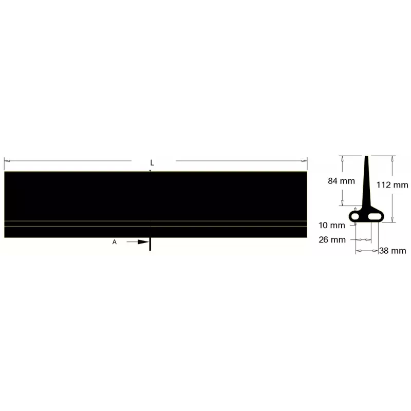 Paleta L-510 paso 28–40 mm – paleta fabricada por KiJ | fabricante KiJ
