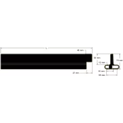 Paleta L-440 paso 33–50 mm – paleta para cintas de paso 33–50 mm | fabricante KiJ