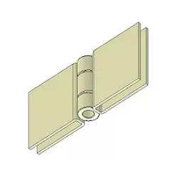 Grapa de unión reforzada recta para correa de 50 sin orificios – grapa de unión para correa de 50 mm | fabricante KiJ