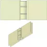 Grapa de unión reforzada recta para correa de 60 sin orificios – grapa de unión fabricada por KiJ | fabricante KiJ