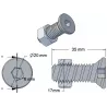 Tornillo de la reja – repuesto fabricado por KiJ | fabricante KiJ