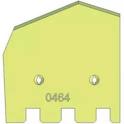 Reja izquierda 6-253-263L – reja para cosechadoras de patatas Grimme | OEM Grimme 089.00464 | fabricante KiJ