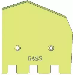 Reja derecha 6-253-263P – reja para cosechadoras de patatas Grimme | OEM Grimme 089.00463 | fabricante KiJ