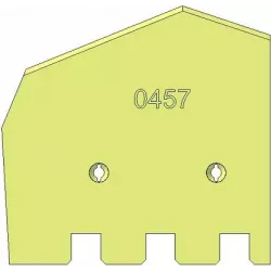 Reja izquierda 6-275-265L – reja para cosechadoras de patatas Grimme | OEM Grimme 089.00457 | fabricante KiJ