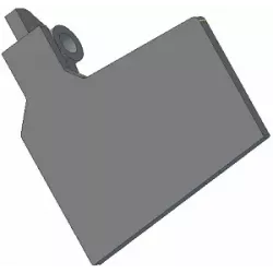 Aleta de la reja 6-127-110P – aleta de la reja para cosechadoras de patatas Grimme | OEM Grimme 006.00726 | fabricante KiJ