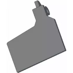 Aleta de la reja 6-127-110L – aleta de la reja para cosechadoras de patatas Grimme | OEM Grimme 006.00725 | fabricante KiJ